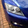 Mazda - Mazda cx7 headlight misted up..