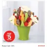 Edible Arrangements - peace and doves daisy swizzle berries and apples arrangement