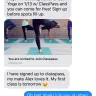 ClassPass - Complimentary class