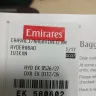 Emirates - baggage charges