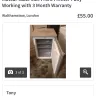 Gumtree - fridge freezer from walthamstow