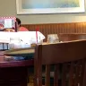 Bob Evans - dirty restaurant and short staffed.