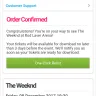 Viagogo - 4x the weeknd tickets