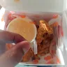 Popeyes - glass in my food