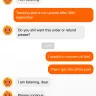 AliExpress - order id [protected] seller make me fool and also chat agent