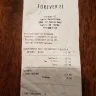 Forever 21 - returns