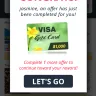 Reward Zone USA - 1000$ visa