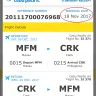 Cebu Pacific Air - incorrect booking date and invalid reference number