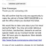 Travelgenio - ticket refund