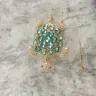 Anne Klein - turtle pin