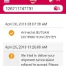 LBC Express - the package not deliver with this tracking #[protected]