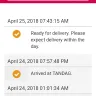 LBC Express - the package not deliver with this tracking #[protected]